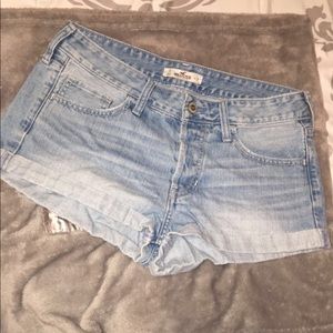 Hollister Boyfriend style high waisted shorts